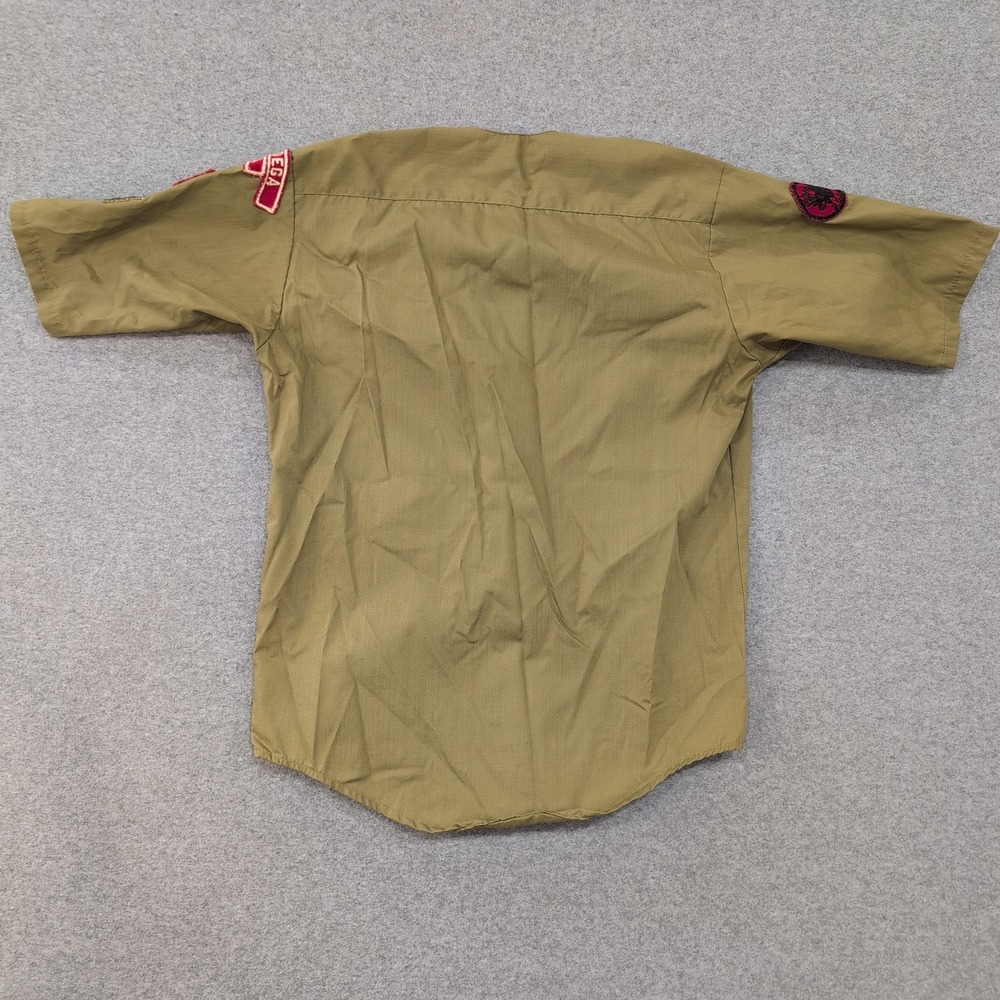 Vintage‎ Boys Scouts of America Uniform Shirt Talladega Ala Choccolocco Council - Picture 6 of 6